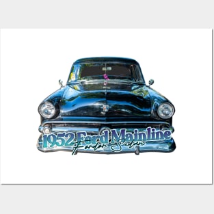 1952 Ford Mainline Fordor Sedan Posters and Art